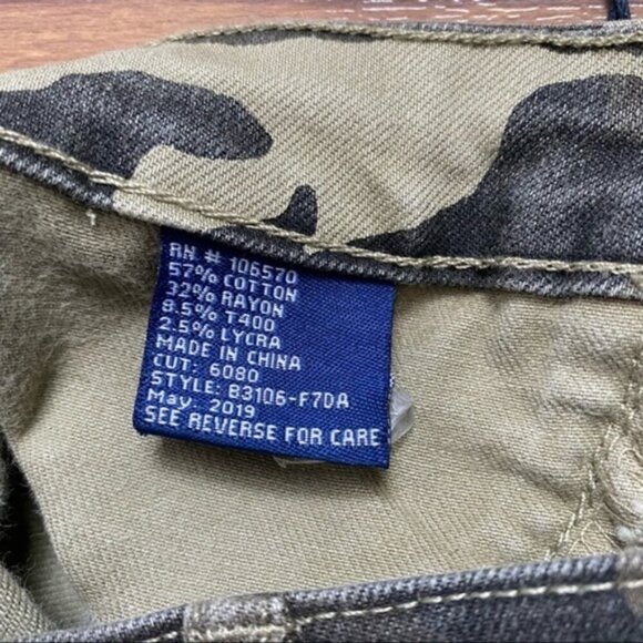 Tractrblu Julia‎ High Rise Jean Army Green Size 25 - Picture 8 of 9